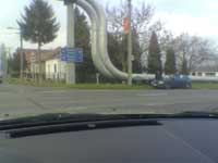 Balesetvesz�ly a traffipax miatt